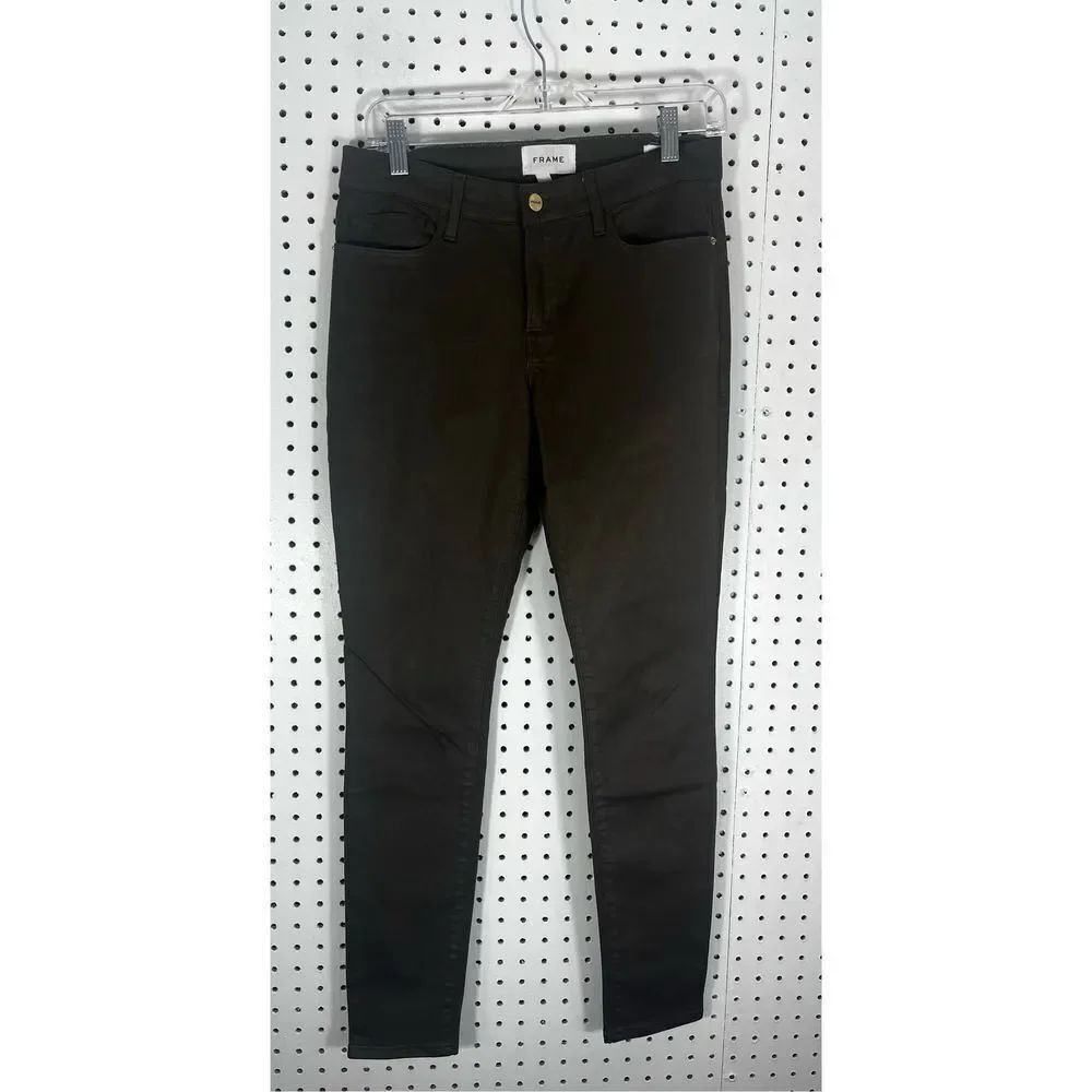 Frame coated skinny jeans